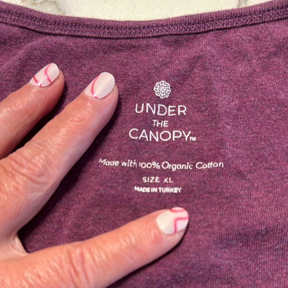 Under Armour Purple Pajamas Soft Organic Cotton Sleepwear